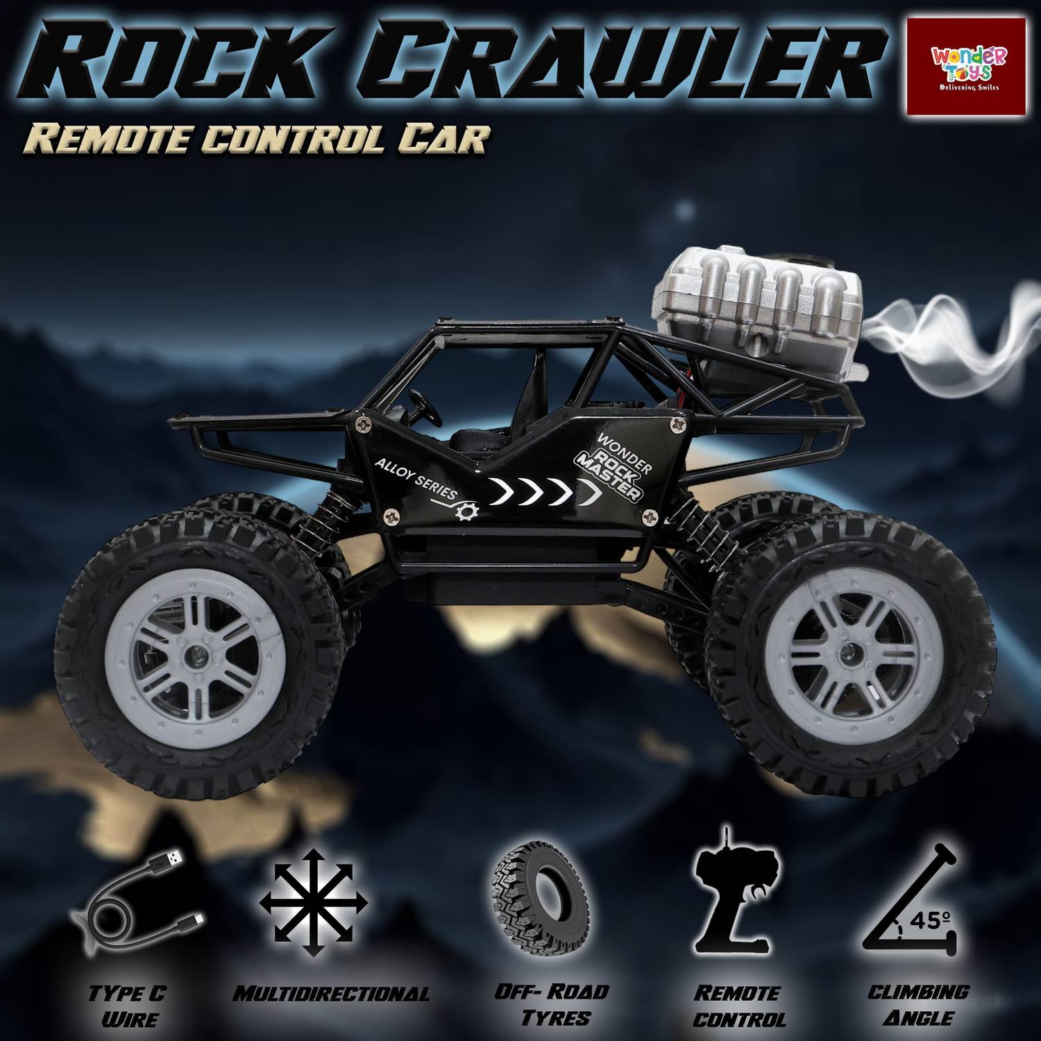 Wonder Rock Master RC Car - Image 3