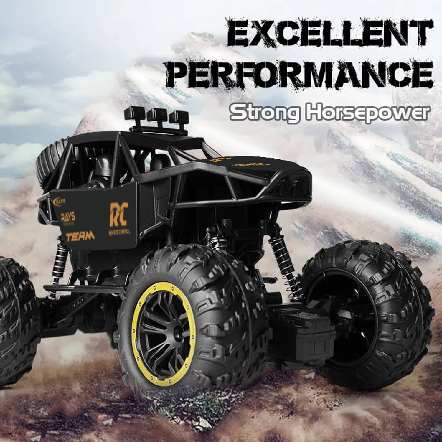 CADDLE & TOES Rock Car 1:20 Scale Remote Control - Image 3