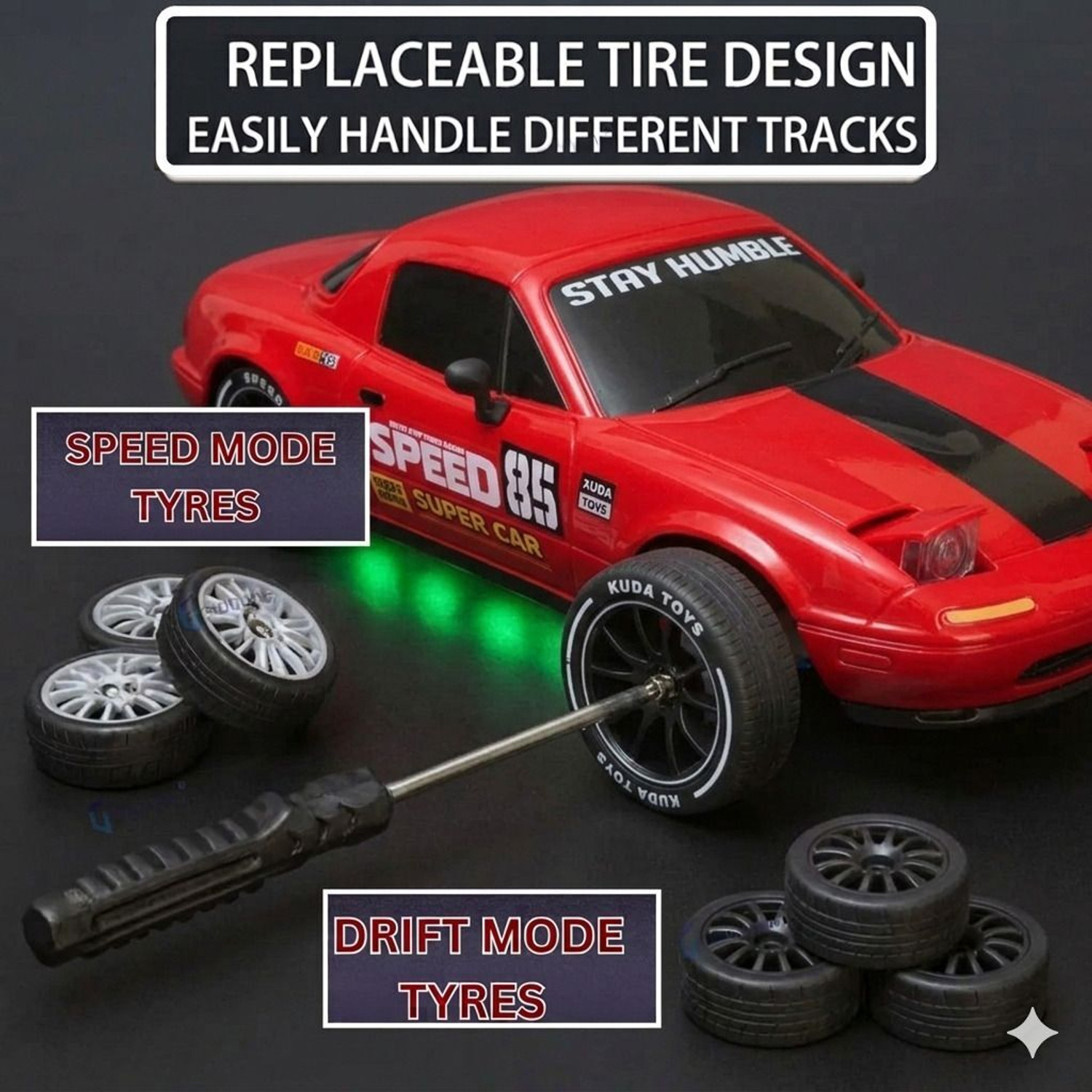 Image of Flytek Remote control car 4x4 drift rc car 4x4 rc drift car car for adults drifting car