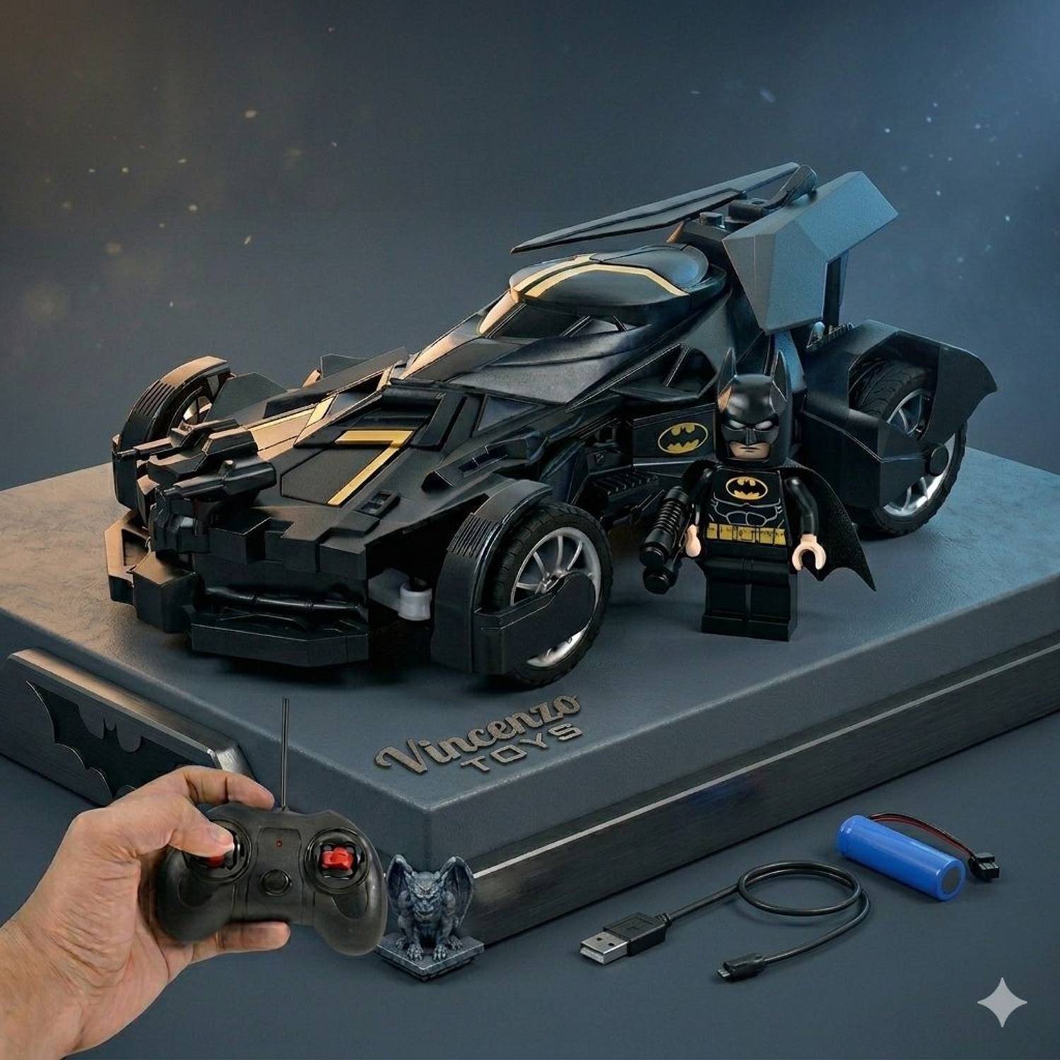 Vincenzo Batman Supercar RC Car - Image 1