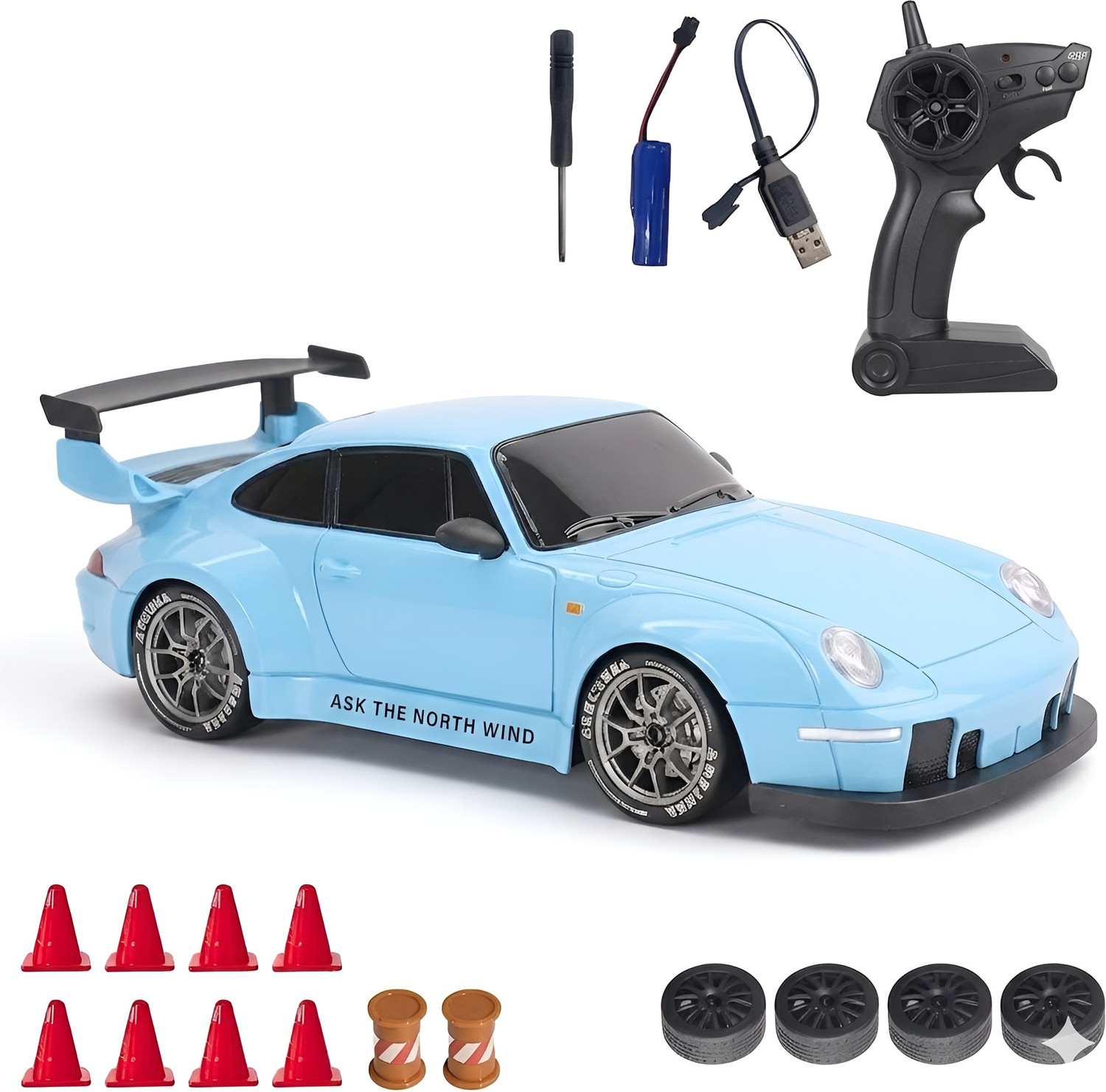 Image of Flytek Rechargeable drift rc car 4x4 rc drift car remote control car 4x4 car for adults