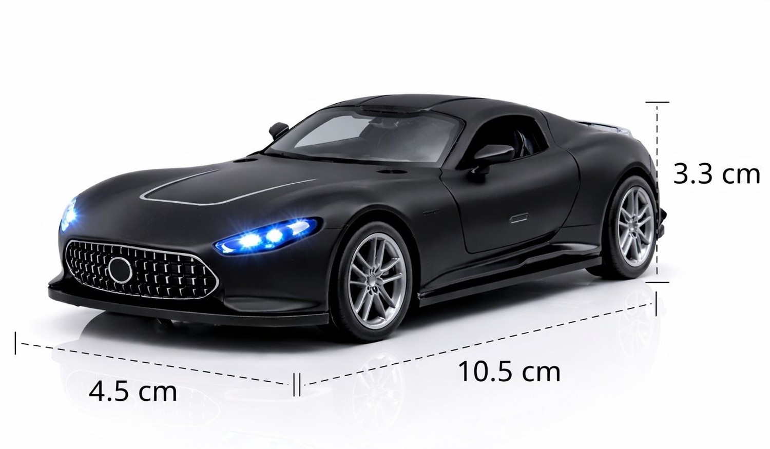 Image of ssb toys Mercedes AMG Vision GT Collectible Diecast Metal Toy Car 1:36 Scale