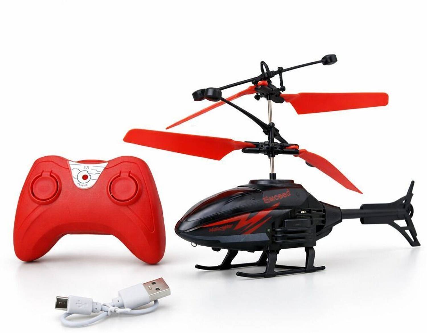 Helicopter Toy Bateria Helicoptero Rc Storio Flying Remote Control RC Induction Type 2-in-1 Indoor Outdoor  Helicopter Toys For Kids Boys And Girls
