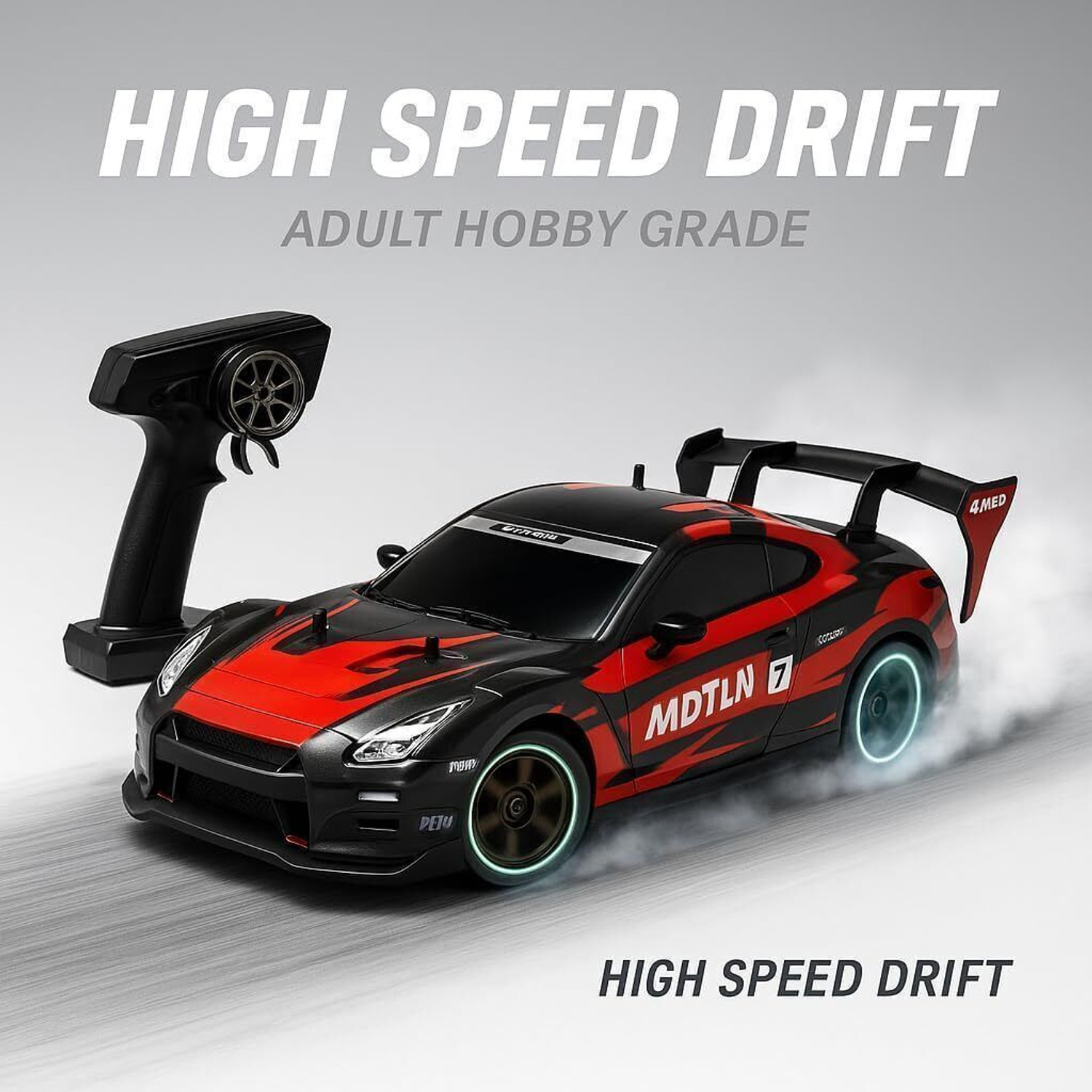 Image of Toofuntoy RC Drift Car for Adults High Speed 4X4 Remote Control car with Speed Adjustment