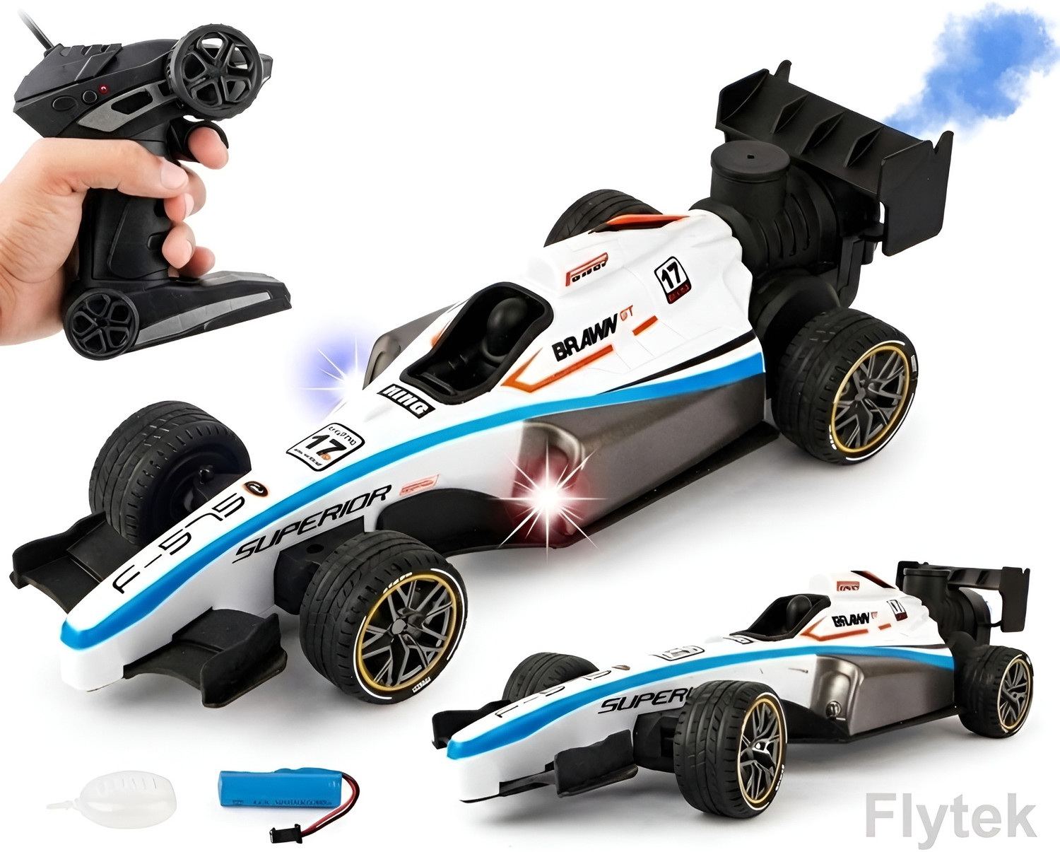 Image of Flytek Rechargeable High Speed F1 RC Car 4x4 Remote Control formula 1 rc Drift Car kids