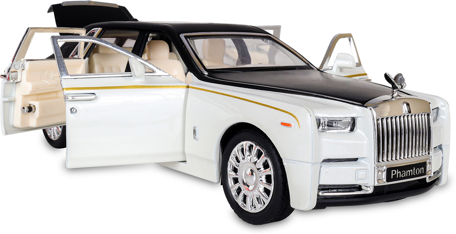 Image of Awesomest Die Cast Realistic Rolls Royce Car with Door Opening Car Toy for Boys