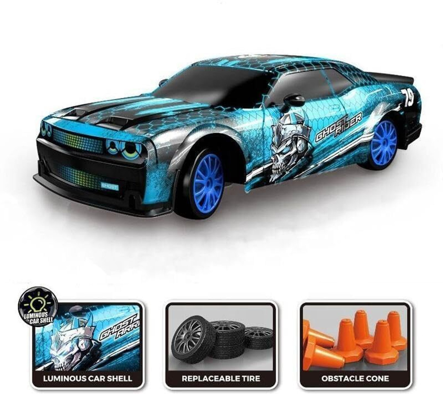 Image of Flytek Rechargeable drift rc car 4x4 rc drift car for kids toys Drifting rc car