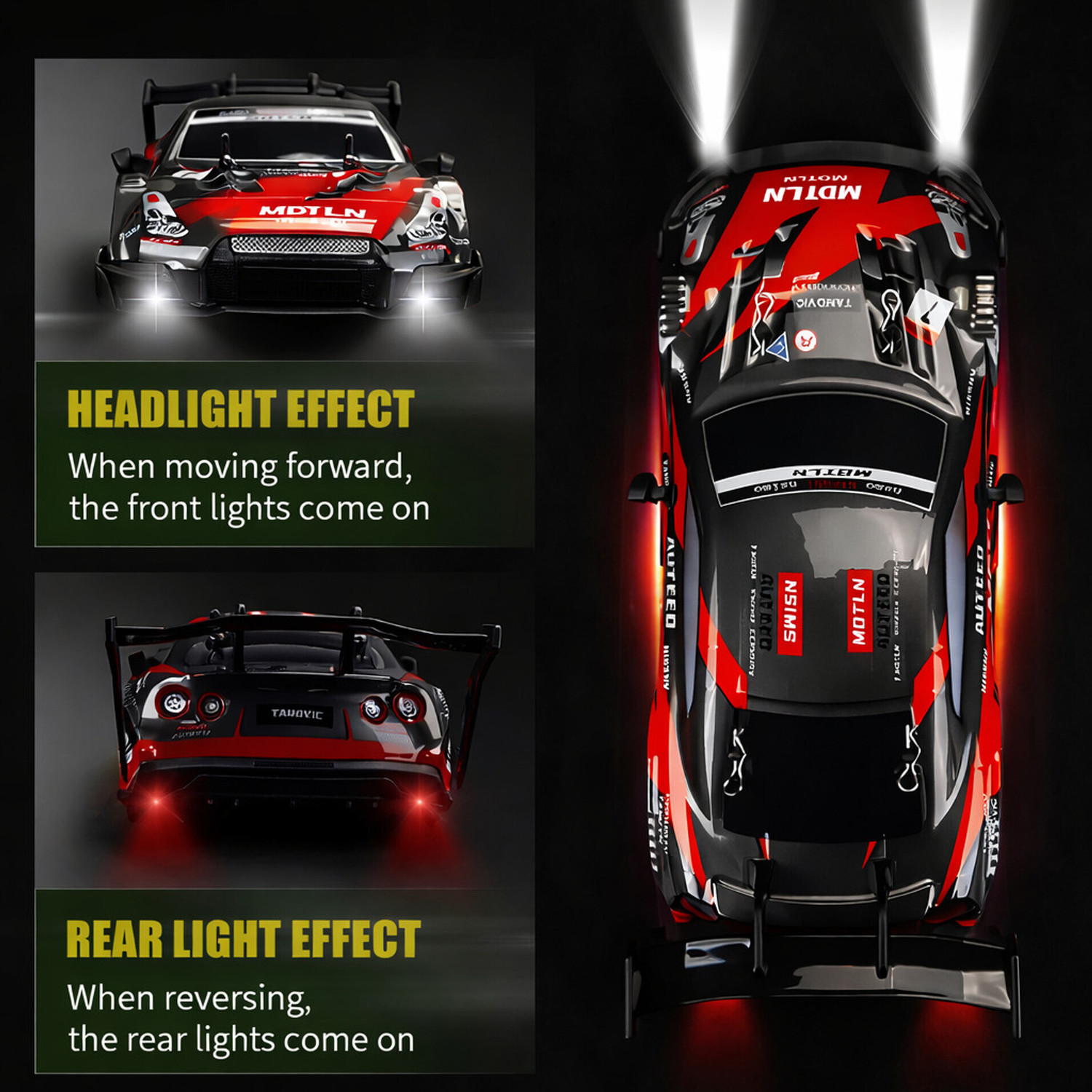 Image of Flytek Rechargeable rc car 4x4 rc cars for adults 1:16 rc drift car drift rc car