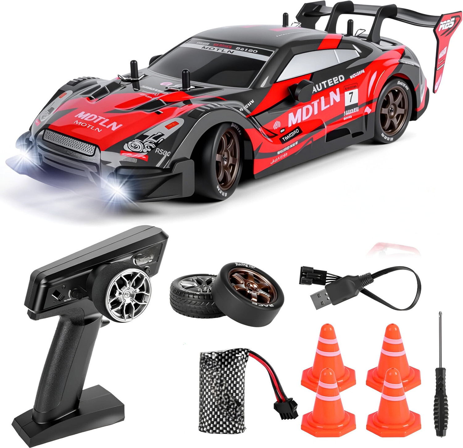 Image of Flytek Rechargeable rc car 4x4 rc cars for adults 1:16 rc drift car drift rc car