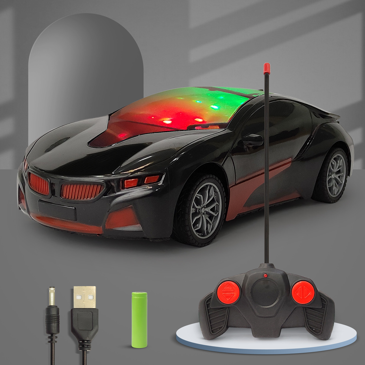 Image of AlvexToys 3D Remote Control Famous Car