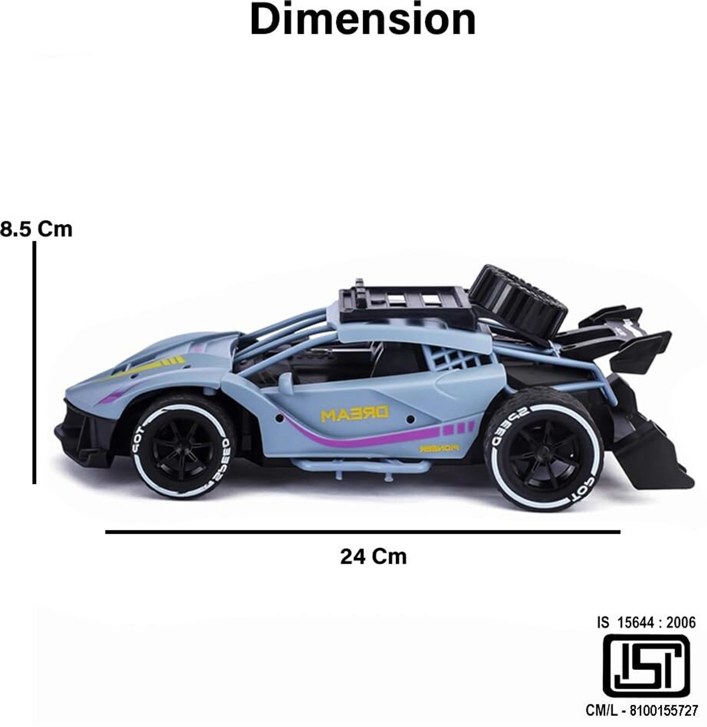 Image of Flytek RC Toy Car with Long Range 2.4 Ghz Remote Control High Speed car for toys