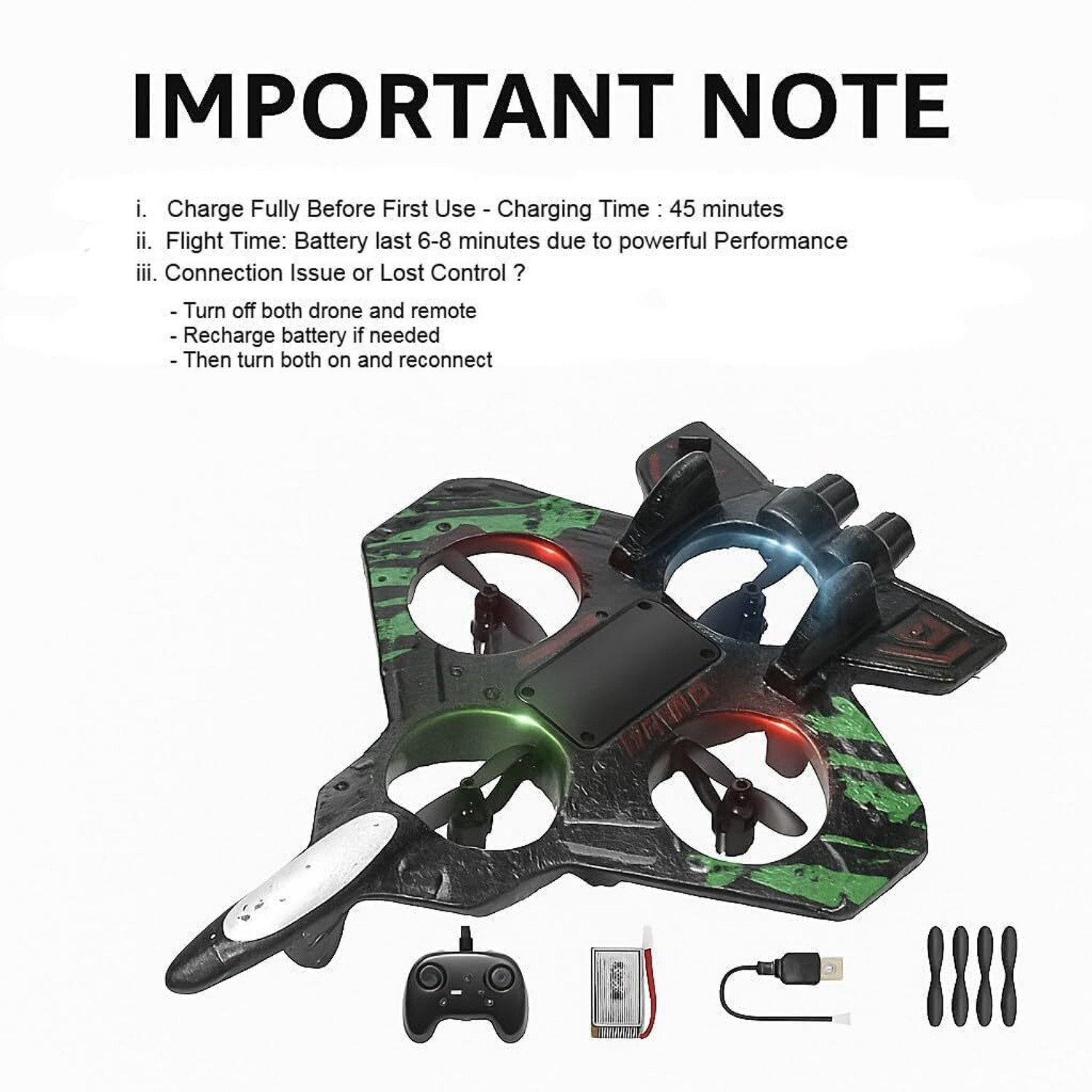 Image of Rumi STAR FIGHTER RC Drone - Fighter Jet