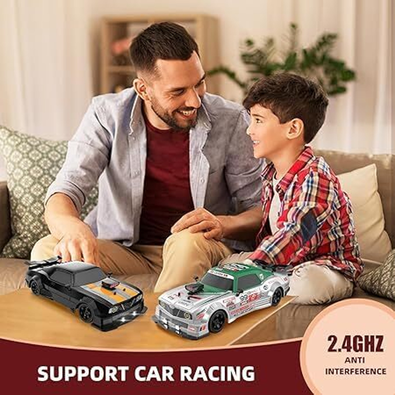 Image of xelix RC Drift Car Rechargeable High Speed Drifting RC Cars with Spray
