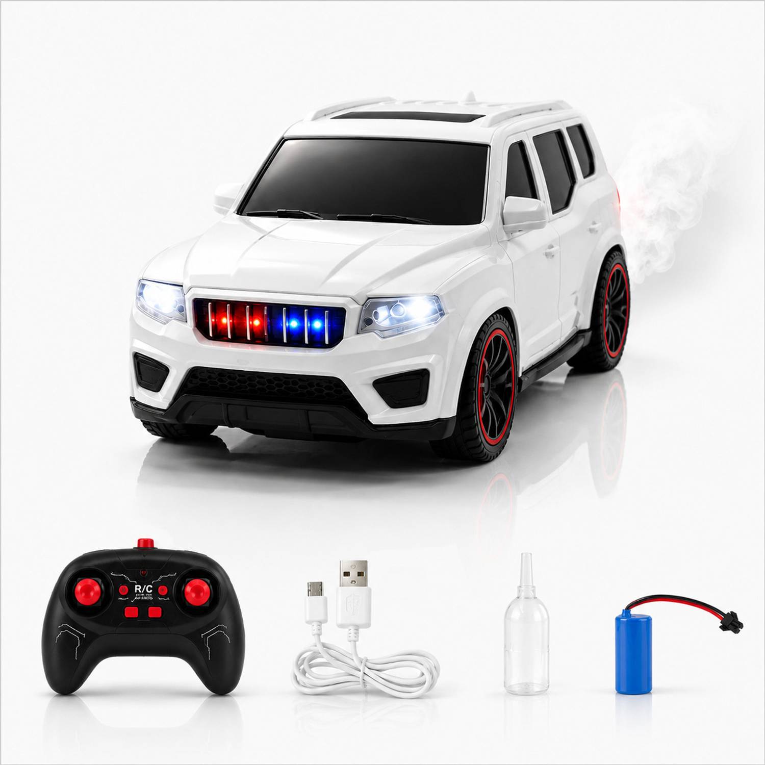 The Flyer's Bay RC SUV Car for Kids, 1:18 - Image 1