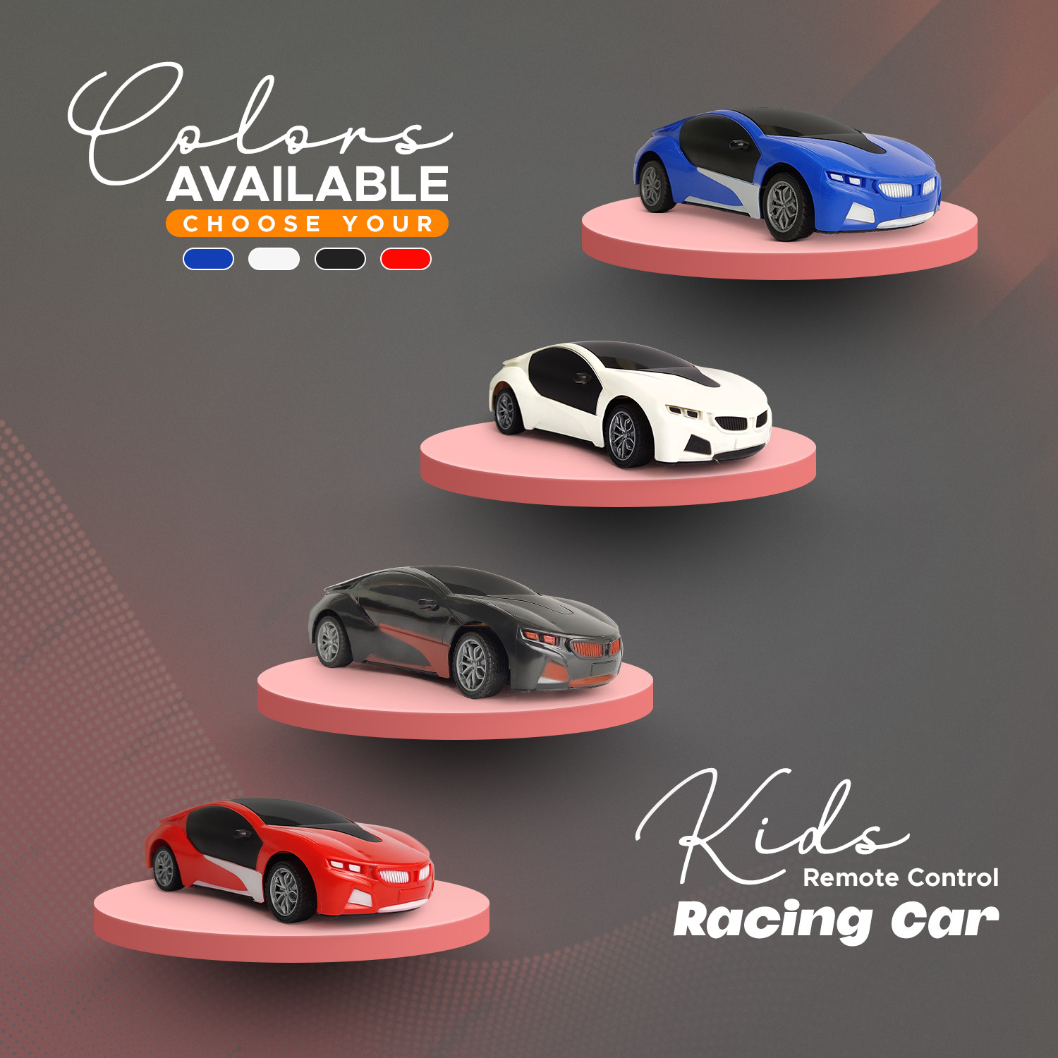 Image of AlvexToys 3D Remote Control Famous Car