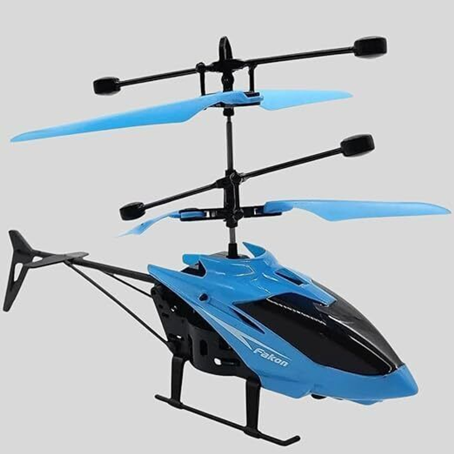 Image of Zenvy Kids Hand Sensor RC Helicopter - Rechargeable Flying Drone Toy with USB Cable