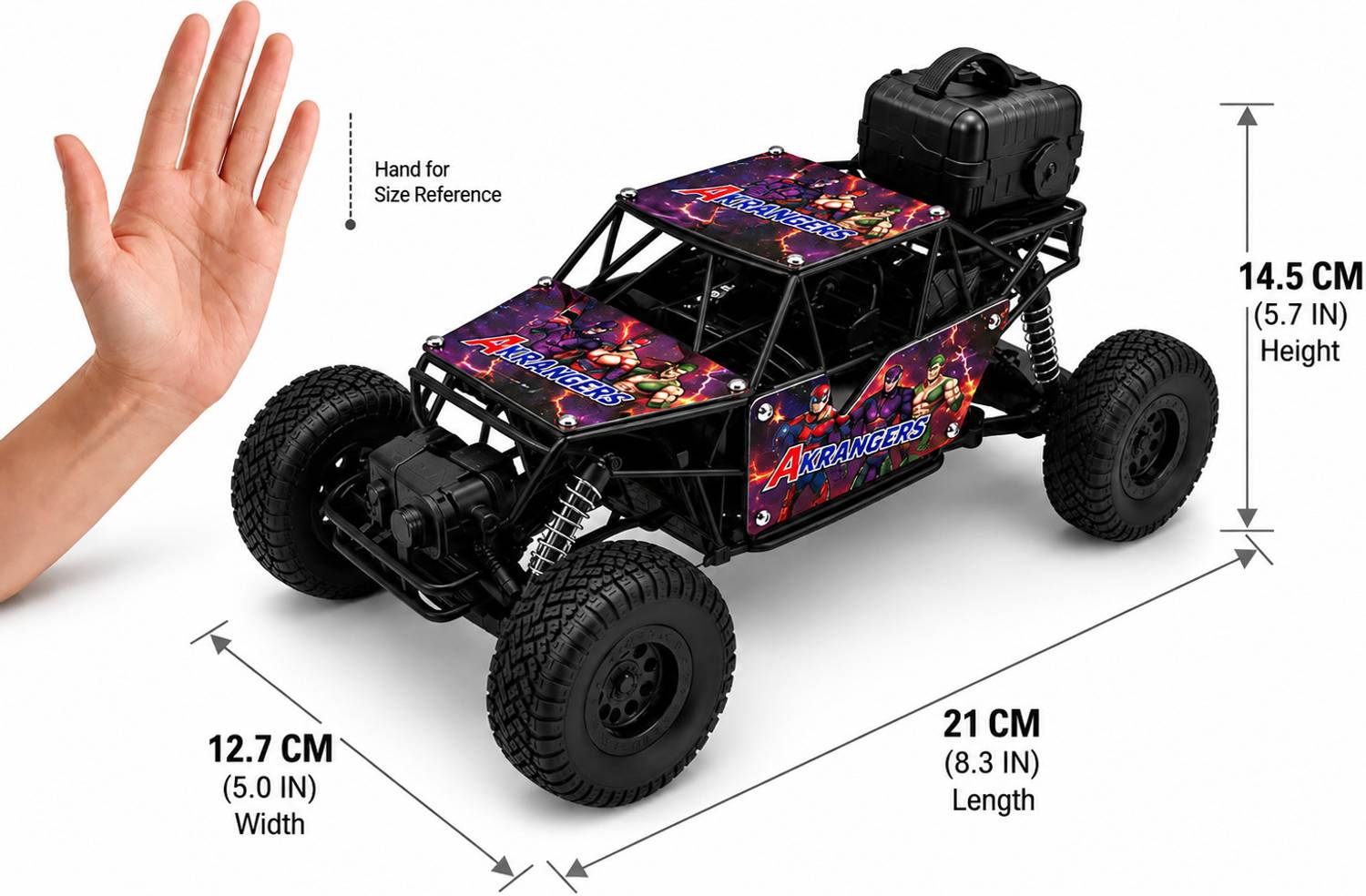 ZUNBELLA 4X4 1:18 Scale Remote Control Drift Car - Image 2