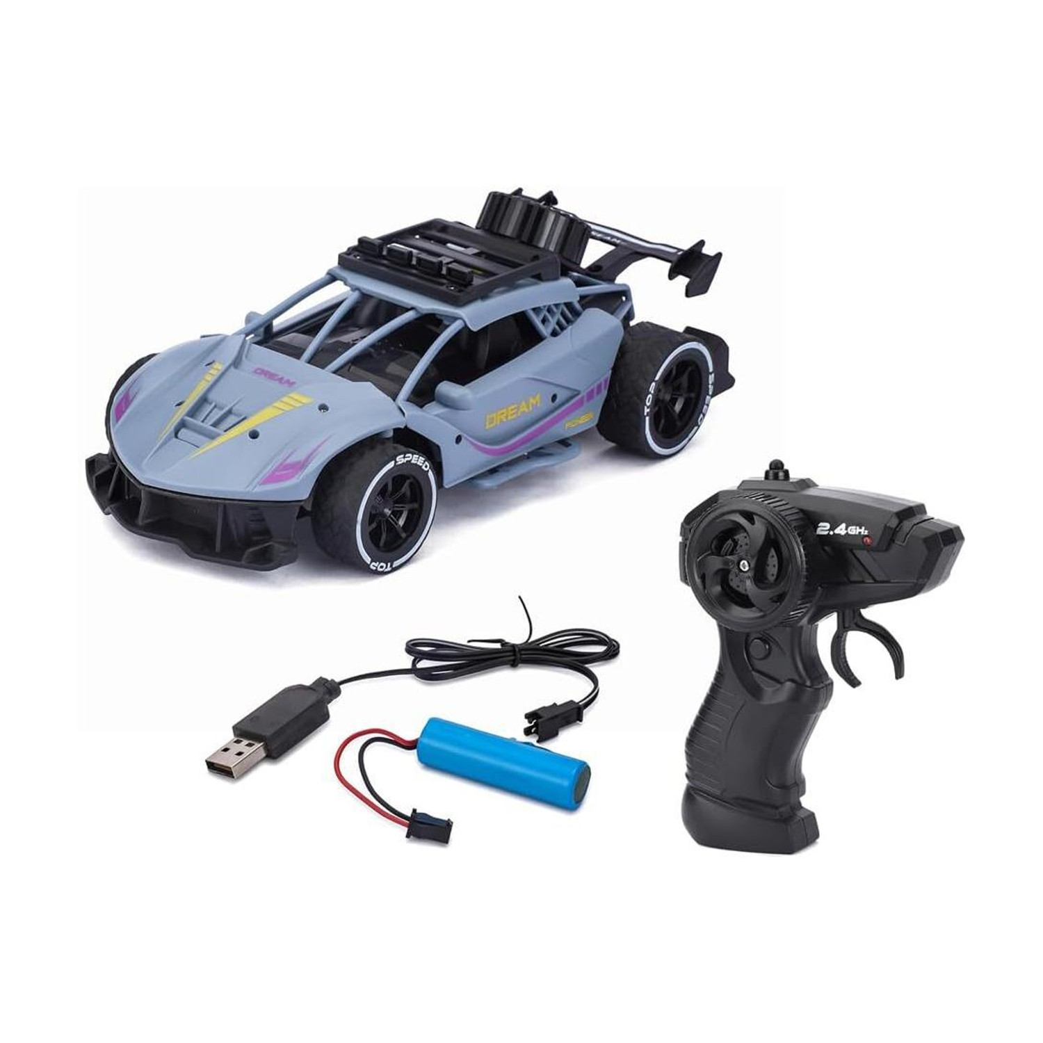 Image of Flytek RC Toy Car with Long Range 2.4 Ghz Remote Control High Speed car for toys