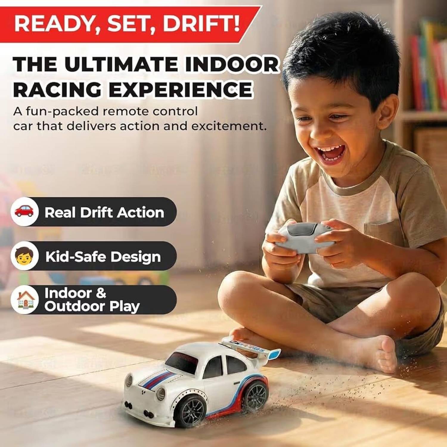 PN AVAN Remote Control Smart Sensor 4WD Drift Car - Image 3