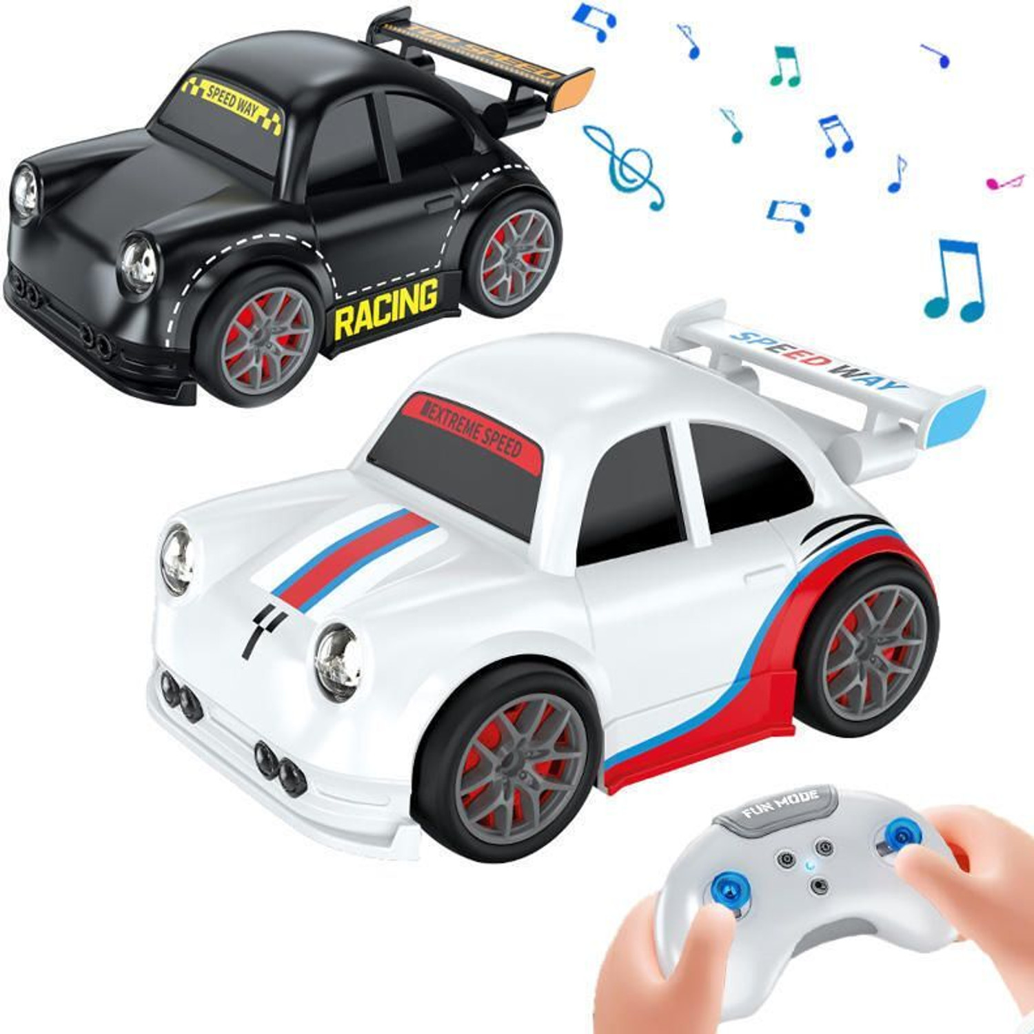 Image of OPINA Mini Multifunctional Drift Remote Control Racing Car Toy(Pack - 1,Random Color) (Multicolor)