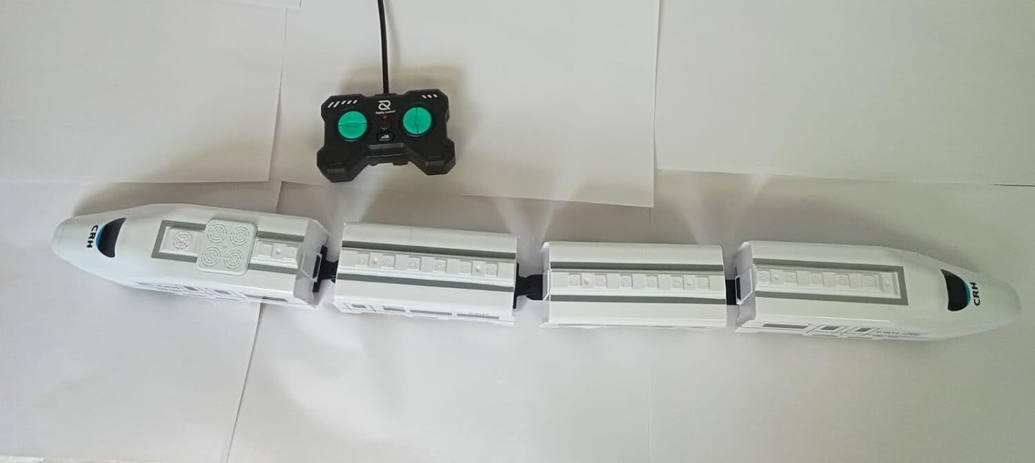 Image of star impex Rechargeable High-Speed Remote Controlled RC Bullet Train Toy