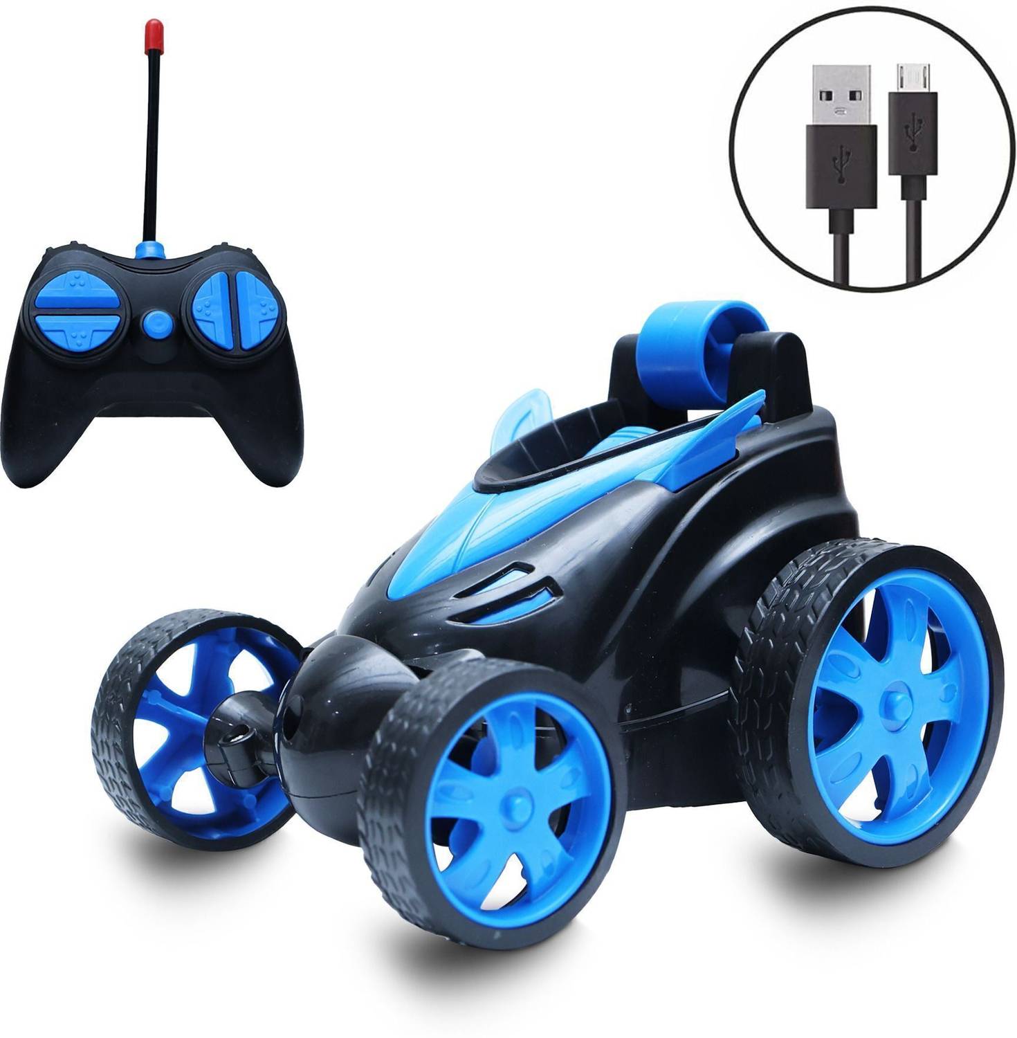 Wonder Stunt Flip Rotating RC Car for Kids