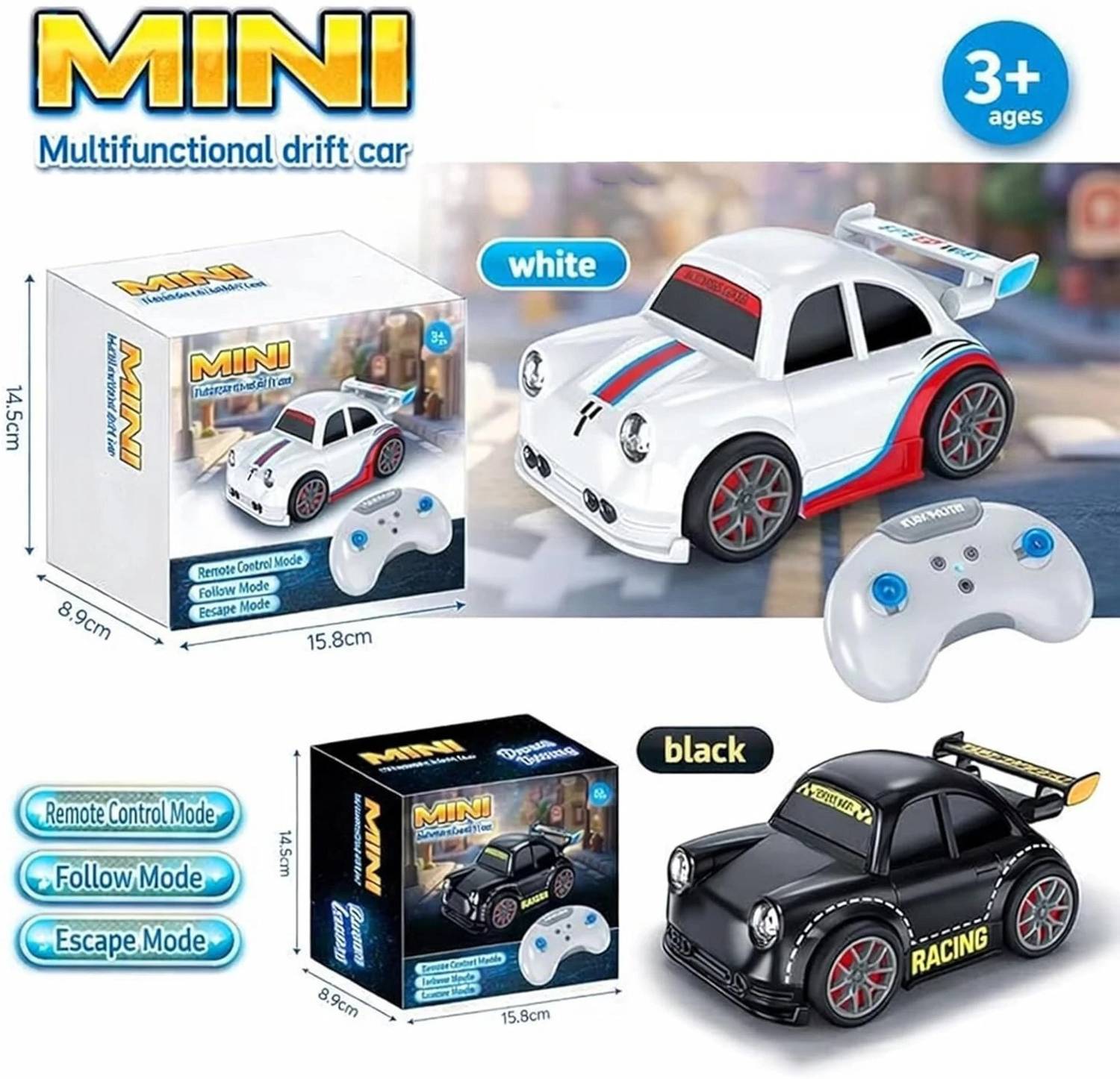 Rushita Mini Multifunctional Drift Remote Control Car - Image 1