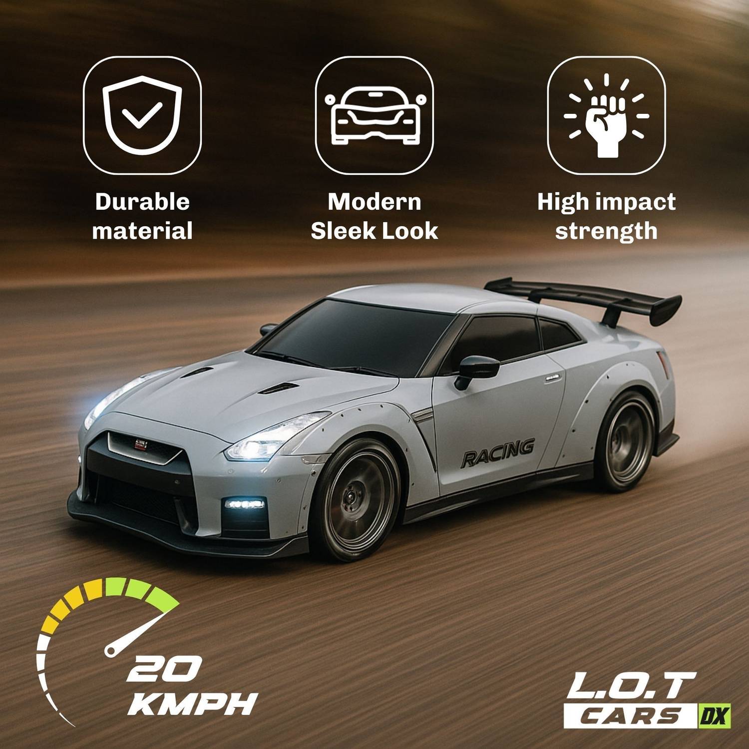 L.O.T CARS Flare 4WD Drifting RC Car - Image 3