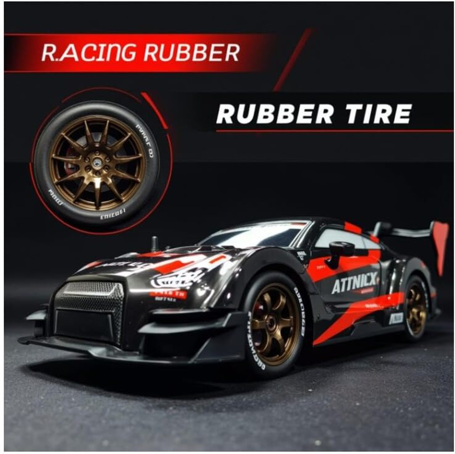 Image of Toofun RC Drift Car for Adults & Kids, High Speed 4WD Remote Control Car with Speed