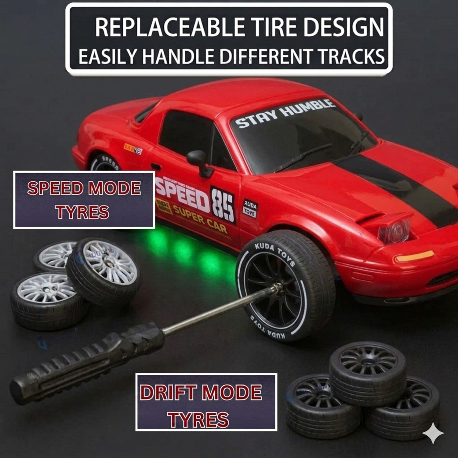 Image of Flytek Drifting rc car remote control car 4x4 drift rc car 4x4 rc drift car for adults