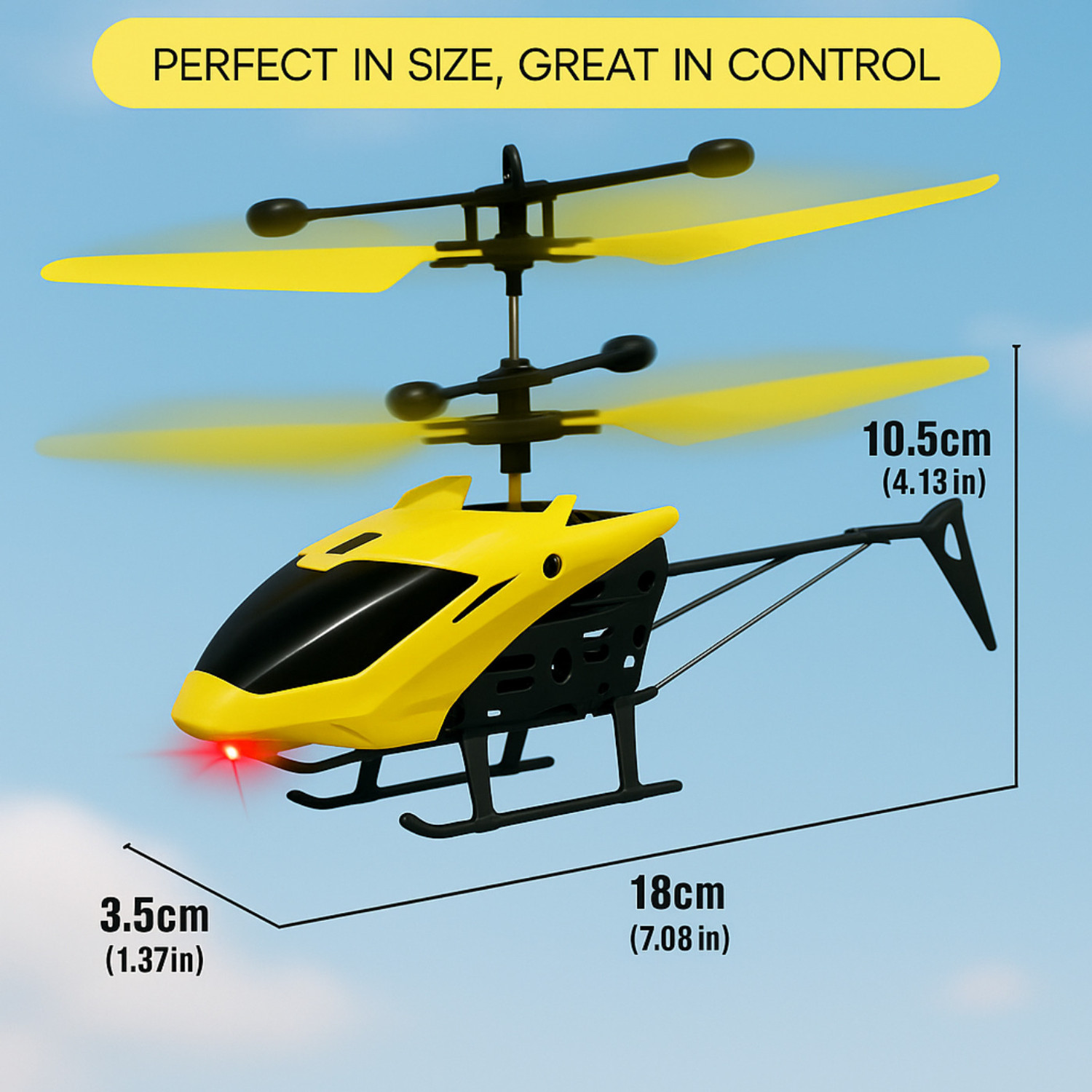 Image of Vezimon 4th Gen Gravity Sensor Helicopter with High Speed Motor and Remote Control