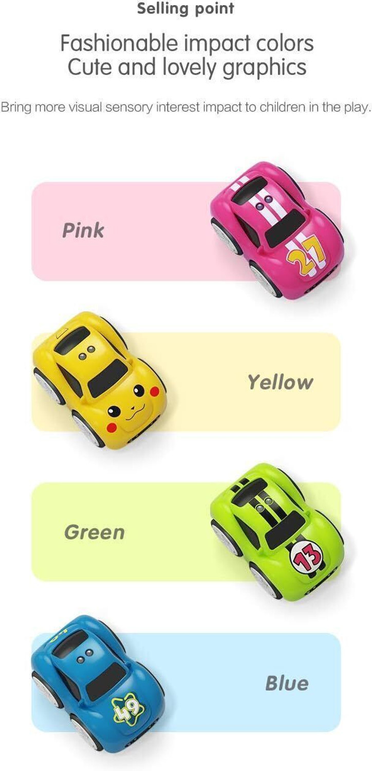 Image of Learn With Fun 5 Mode Smart Remote Control Car for Kids | Follow & Avoid Sensor Toy