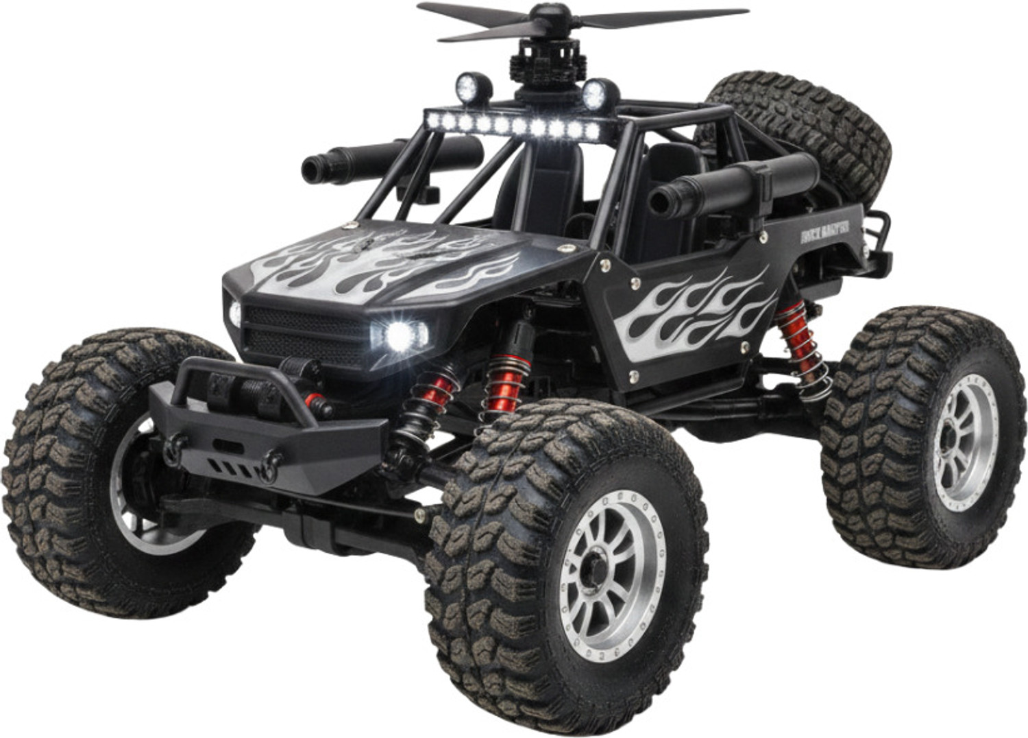Image of RG TRADERS Remote Controlled Rock Crawler RC Monster Truck- 4 Wheel Drive 05