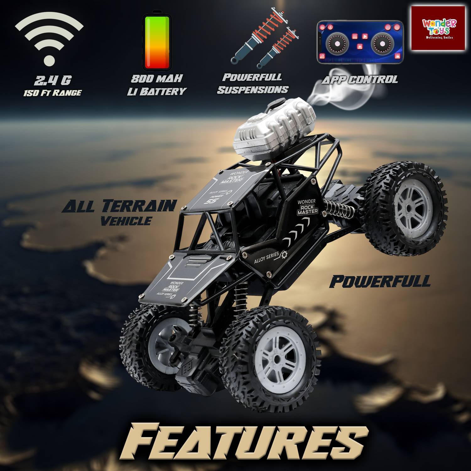 Wonder Rock Master RC Car - Image 2