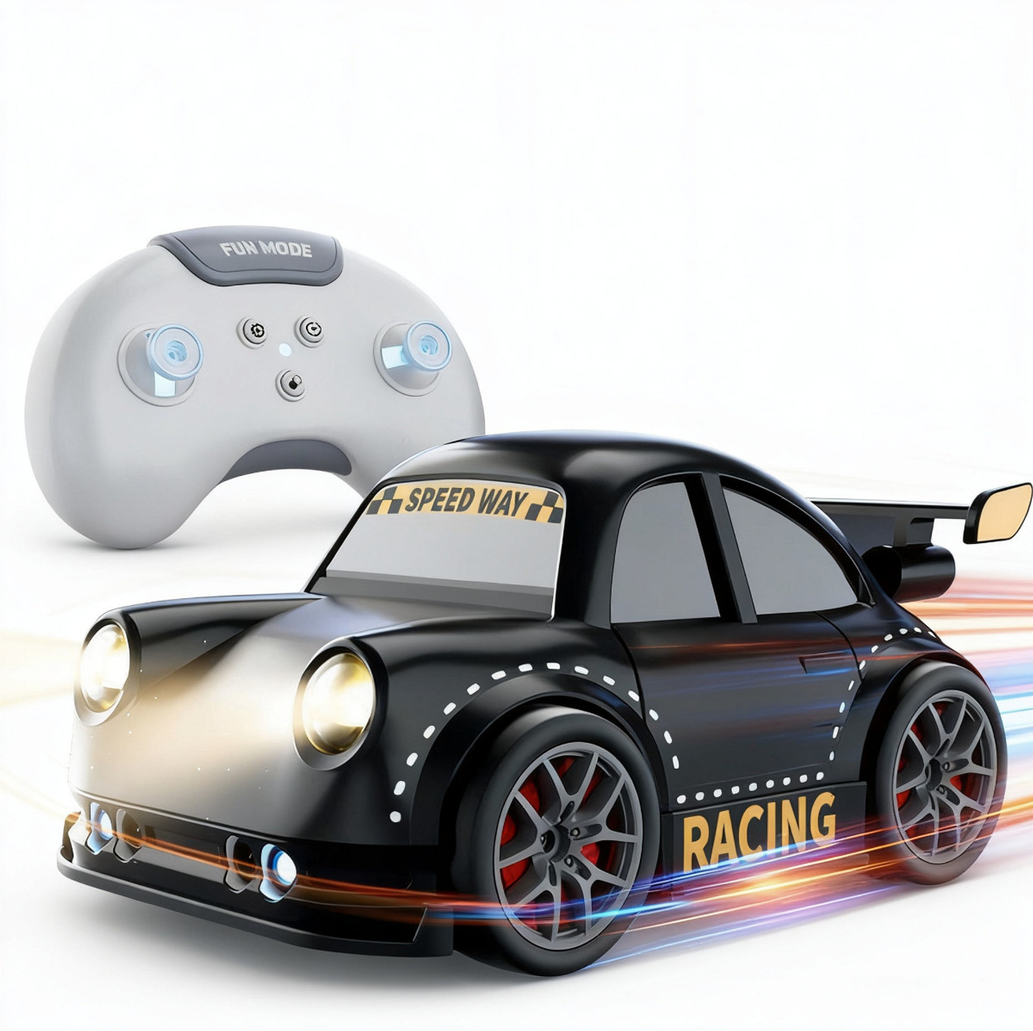 Image of yuvika RC Drift Smart Sensor 4WD Drift Car for adults with Led Lights & Music for kids
