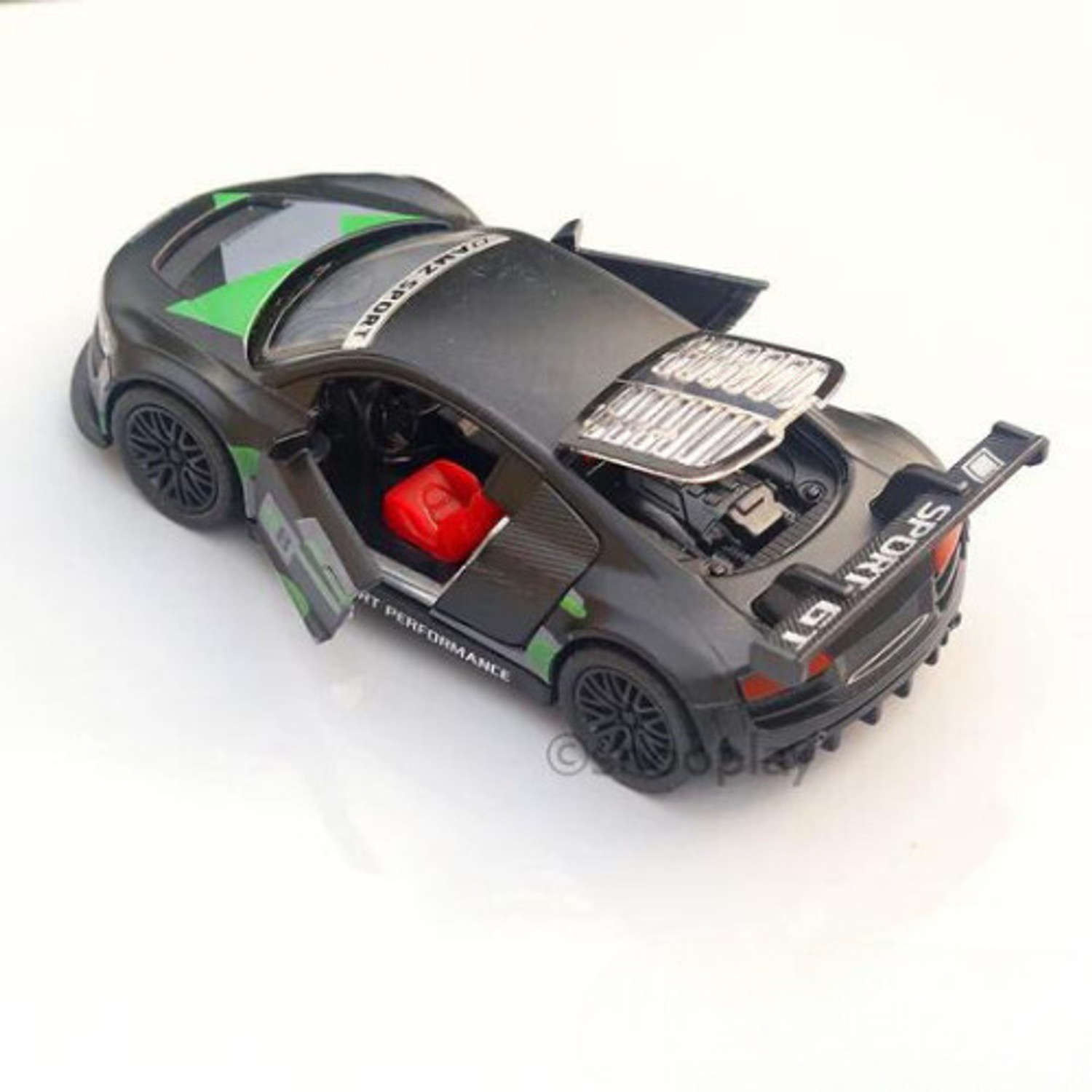 Image of Storex Audi R8 Diecast Model Car - 1:43 Scale Alloy Metal with Lights and Sound