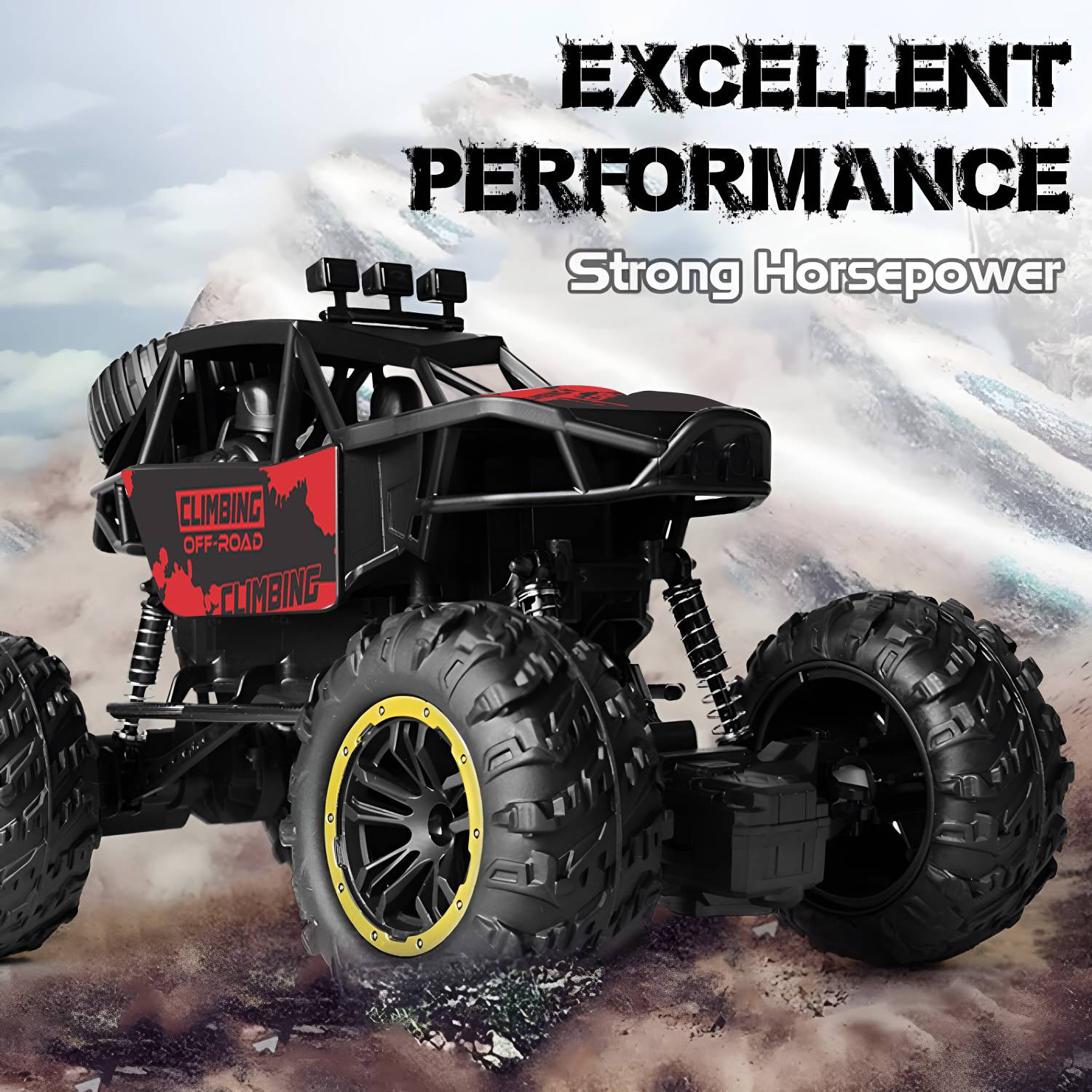 CADDLE & TOES 1:20 Scale Rock Car with Remote Control - Image 5