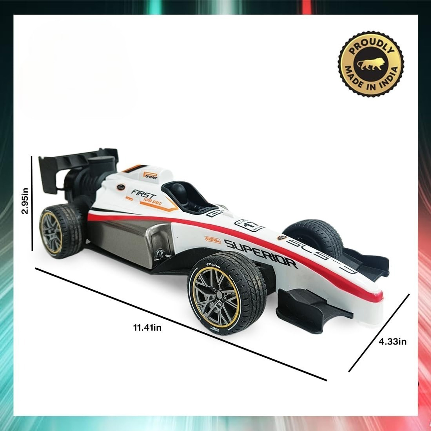 Image of ADM F1 Formula Spray High Speed Racing Remote Control Car Toy.