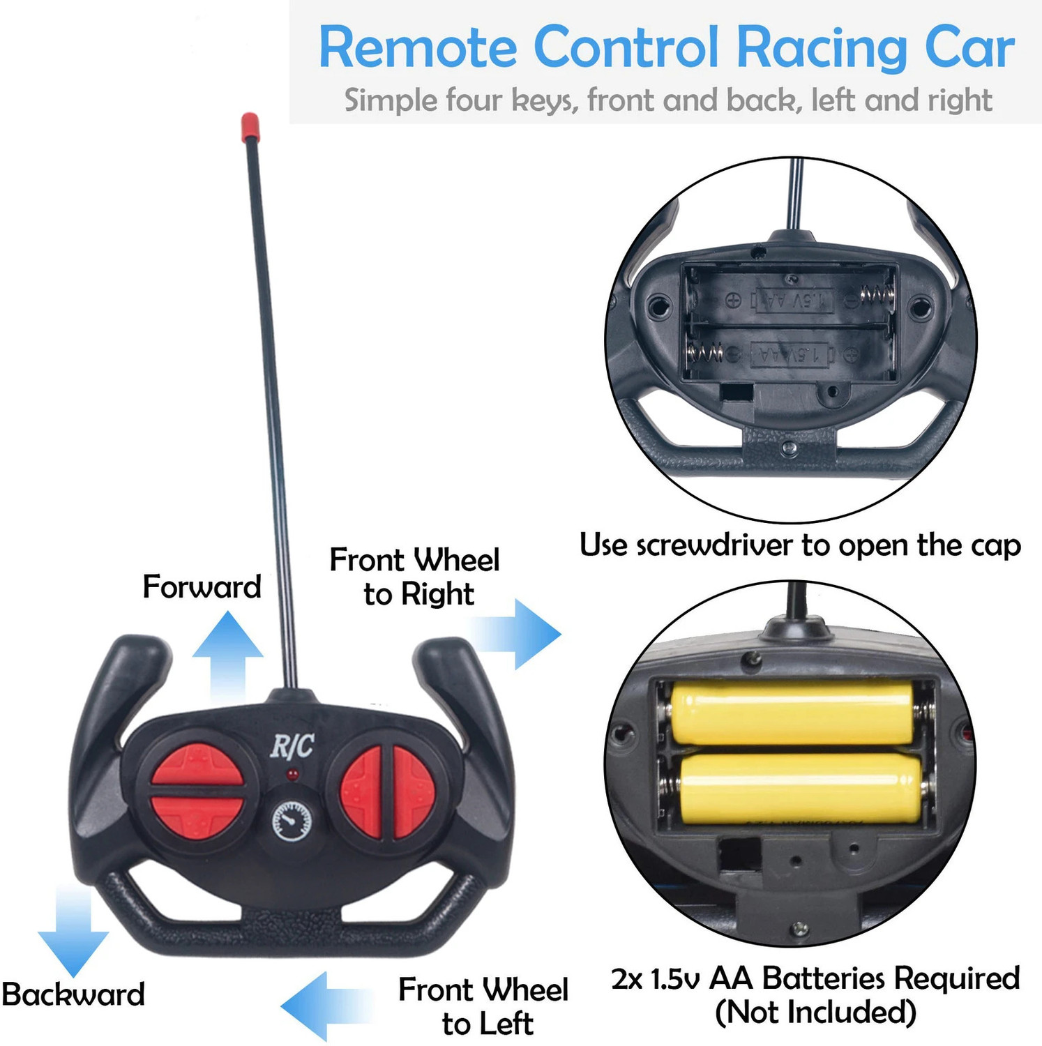 Image of Kunti Narayan Enterprises RC Sports Drift Car Rechargeable