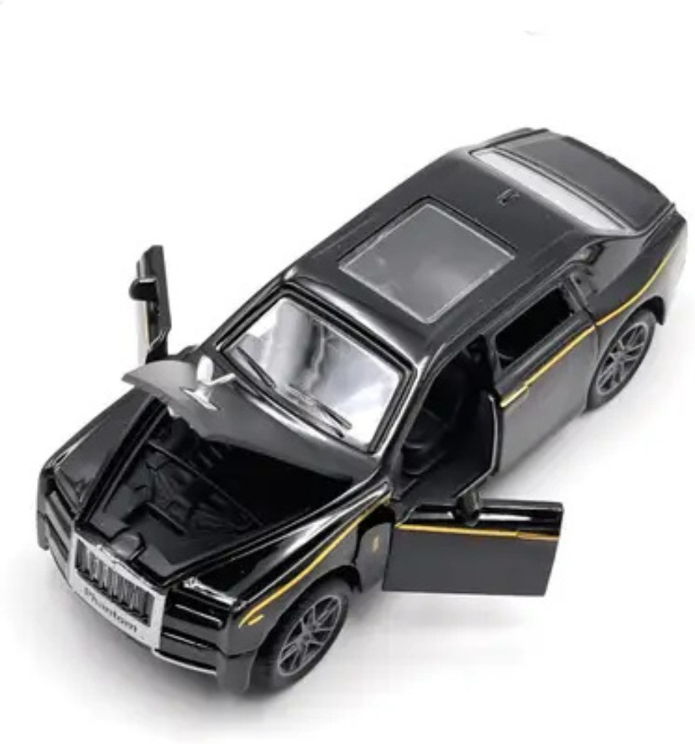 Image of Zenvy Rolls Royce Phantom Mini Car Toy | Die-Cast Metal Pull Back (1:32)