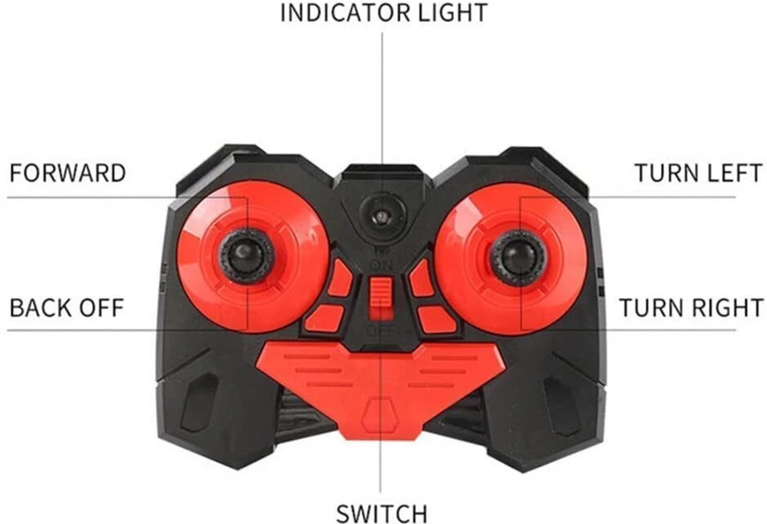 Image of JOYWHIZ Gesture Sensing RC Stunt Car Boys Toys for Kids, 4WD, 2.4Ghz, 360 Rotating