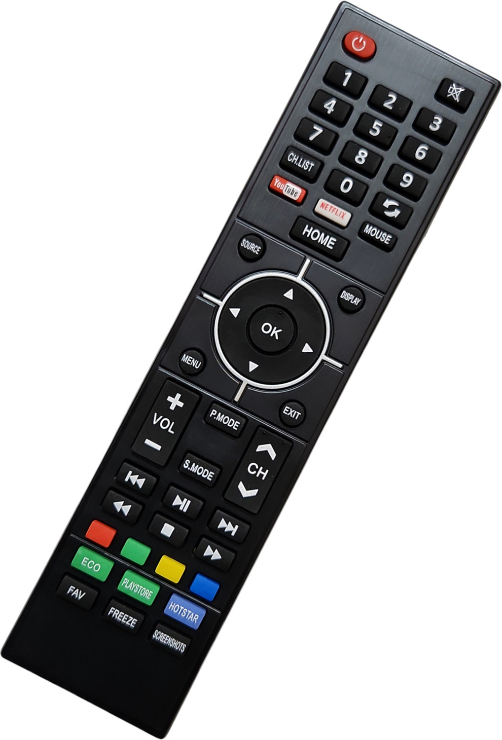Image of ERNIL 32SW-VS TV Remote Compatible For Skywall Full HD Smart LED TV 32SW-VS (Your Old Remote Must be Exactly Same) Remote Controller