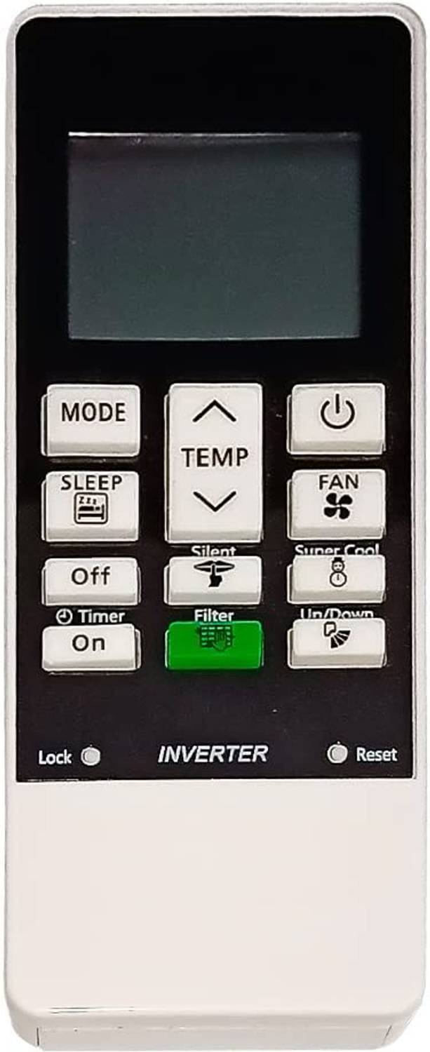7SEVEN Compatible AC Remote for Hitachi Suitable for Model 168D Split AC and window Air Conditioner Hitachi Remote Controller