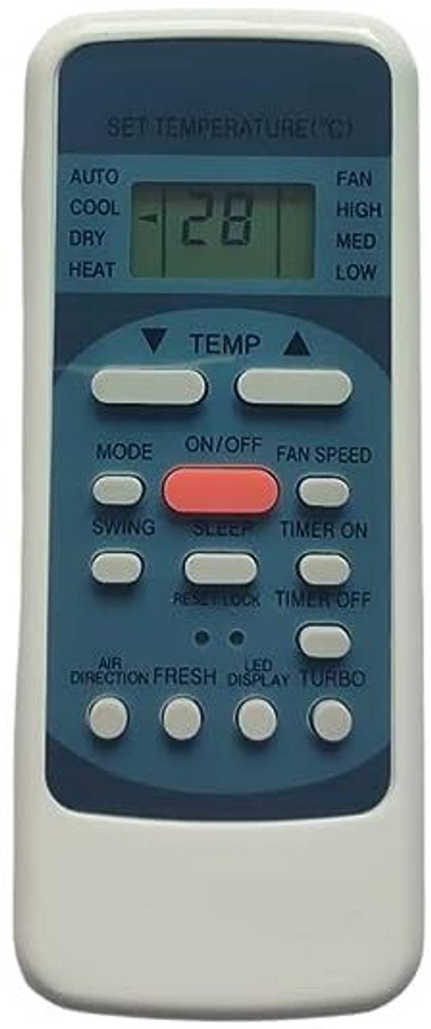 Audus Compatible Voltas Split/Window AC Remote Voltas AC Remote Controller