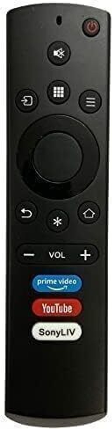 Image of Mguru LED UHD HD Thomson Television-Match Remote Each Key for Better Performance-Black Smart Tv Remoye LED UHD HD Thomson Television-Match Remote Each Key for Better Performance-Black Remote Controller