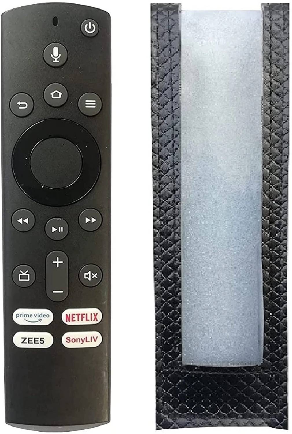 BhalTech LED TV PU Leather Case Cover Perfect Fitting Specially Designed Fully Protective Remote (Only Remote Cover) Pls Check Your Remote Dimensions Compatible Onida TV Remote Controller