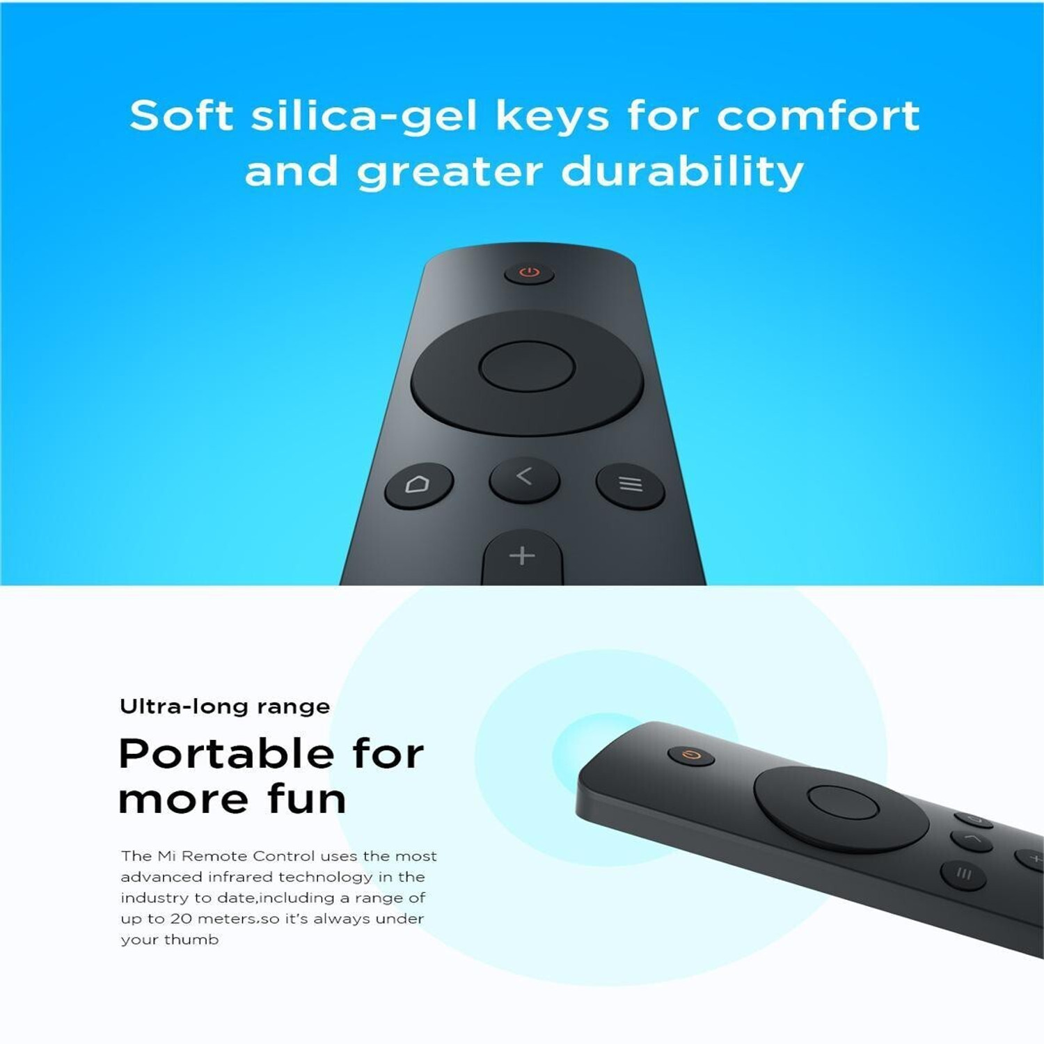 Image of TrustEdge LCD LED Smart TV Remote Control Compatible for Smart TV 4A LED MI Remote Controller