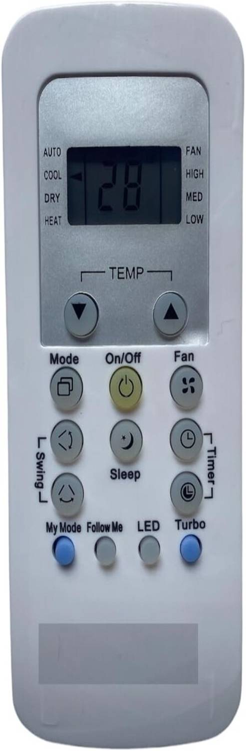 mumax Compatible/Replacement for  AC Remote Control (Model No.148A) Carrier Remote Controller