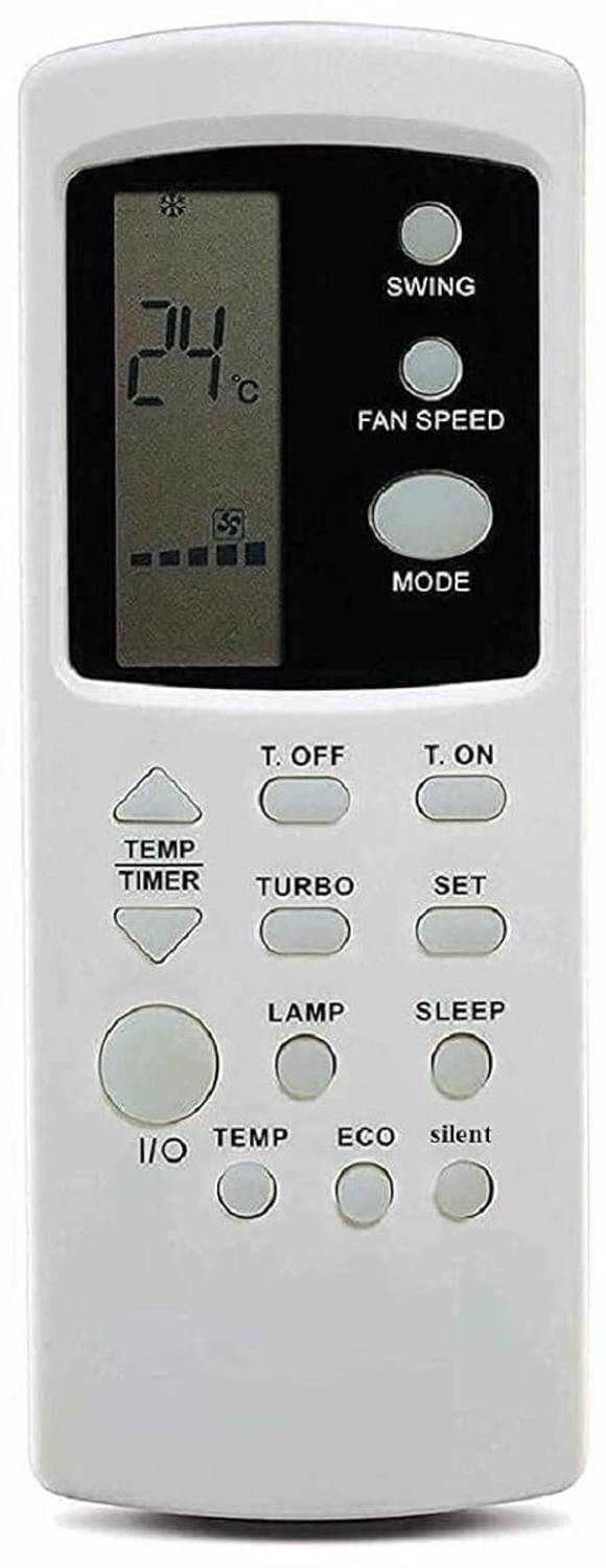 BARBET Compatible For Godrej 1.5 Ton Ac Remote Model GWC 18DTC5-WSA Work Only If Old Remote is Same Godrej Remote Controller
