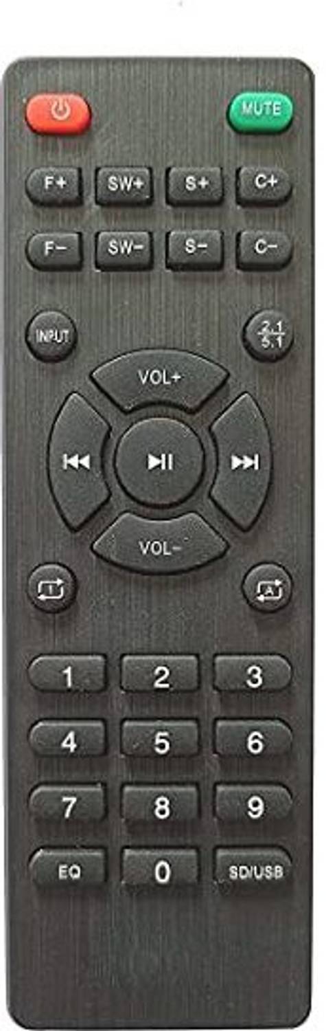 BhalTech Home Theater Soundbar System Compatible for John Barrel Remote Controller